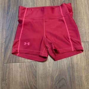 Under Armour Women's Crimson Athletic Shorts